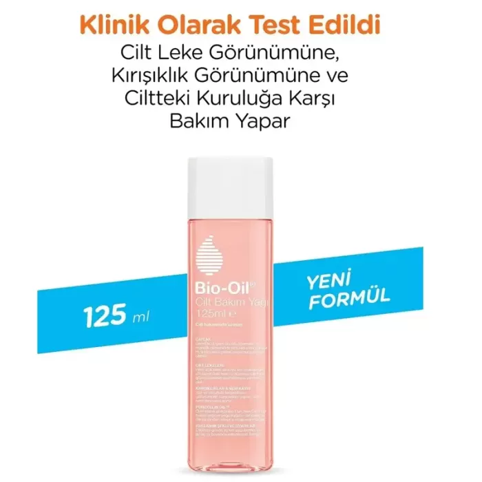 Bio-Oil Çatlak Karşıtı&Nemlendirici Cilt Bakım Yağı 125ml