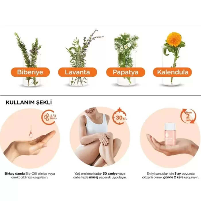 Bio-Oil Çatlak Karşıtı&Nemlendirici Cilt Bakım Yağı 125ml