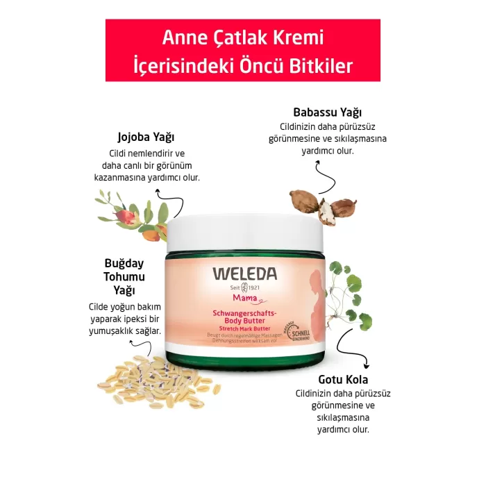 Weleda Çatlak Bakım Kremi 150 ml