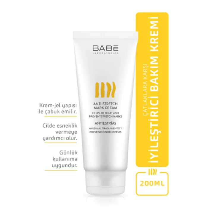 Babe Anti Stretch Çatlak Bakım Kremi 200 ml