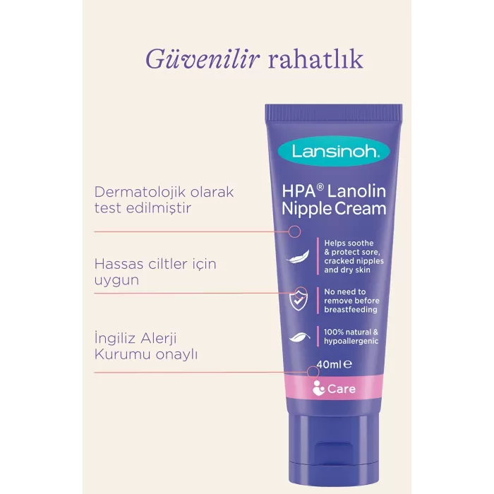 Lansinoh HPA Lanolin Göğüs Ucu Kremi 40 ml