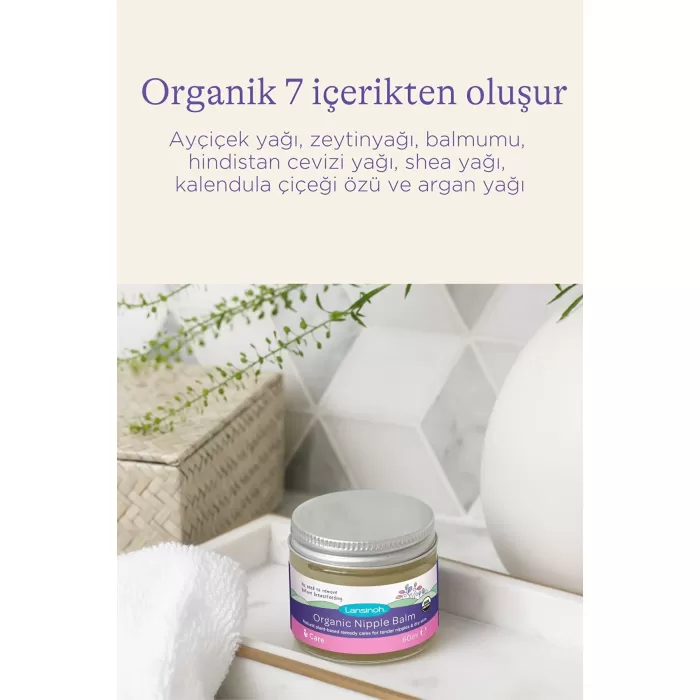 Lansinoh Organik Göğüs Ucu Balmı 60 ml