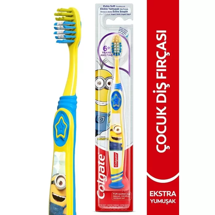 Colgate Minions 6+Yaş Ekstra Yumuşak Çocuk Diş Fırçası