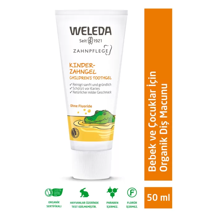 Weleda Bebek ve Çocuklar için Organik Diş Macunu 50 ml