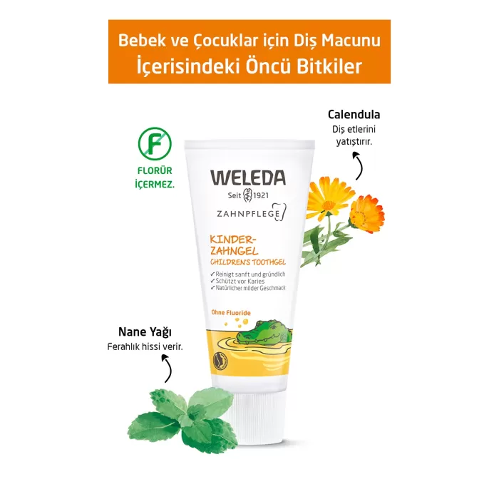 Weleda Bebek ve Çocuklar için Organik Diş Macunu 50 ml