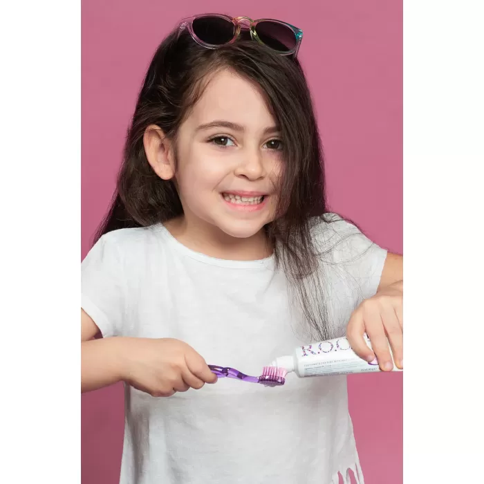 ROCS Kids 3-7 Yaş Meyveli Çocuk Diş Macunu (Meyve külahı) 35ml