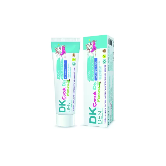 Dermokil Dk Dent Karanfil Özlü Çilek Aromalı Çocuk Diş Macunu 50 ml