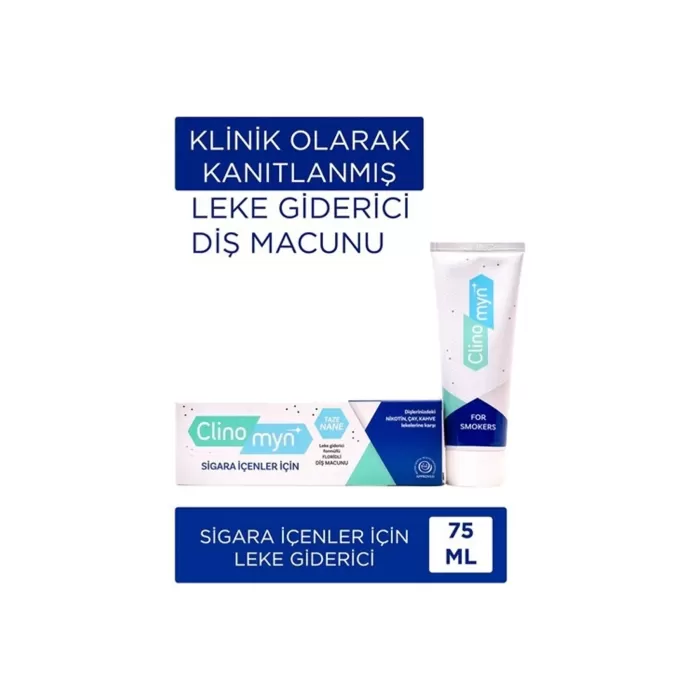 Clinomyn Sigara İçenler İçin Diş Macunu 75ml