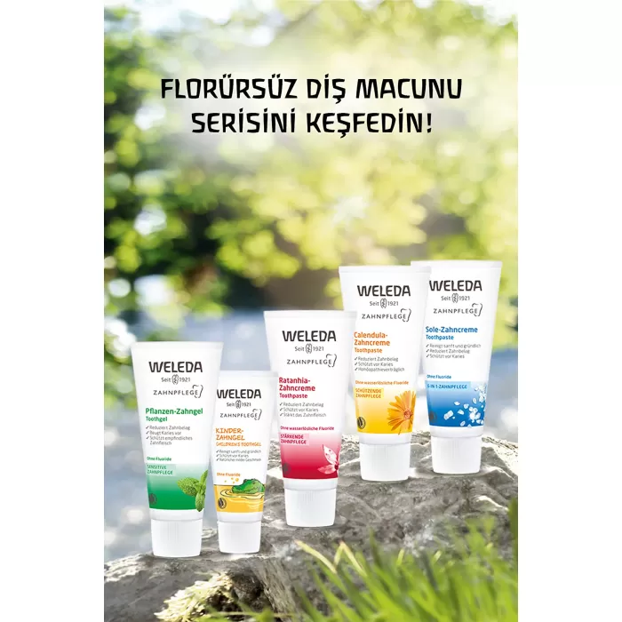 Weleda Deniz Tuzu Mineralli Organik Diş Macunu 75ml