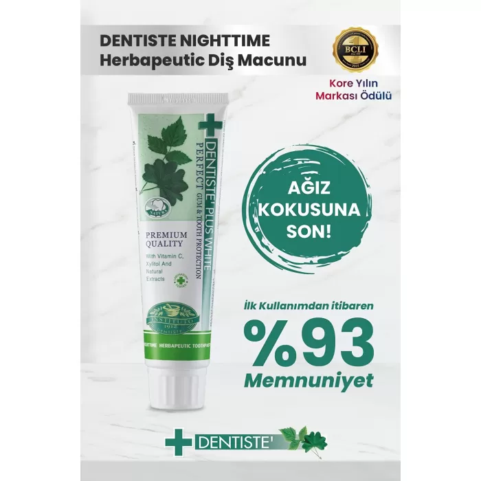 Dentiste Plus White Uyku Öncesi Diş Macunu 100 Gr