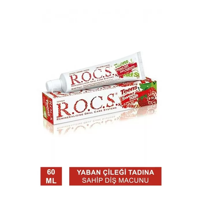 ROCS Teens Yaban Çileği Diş Macunu 60ml