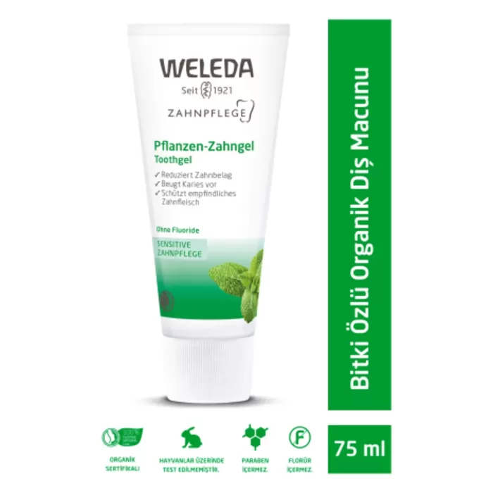 Weleda Bitki Özlü Organik Diş Macunu 75 ml