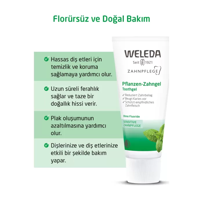 Weleda Bitki Özlü Organik Diş Macunu 75 ml