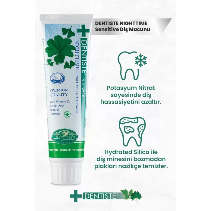 Dentiste Sensitive Nightime Diş Macunu 100 Ml