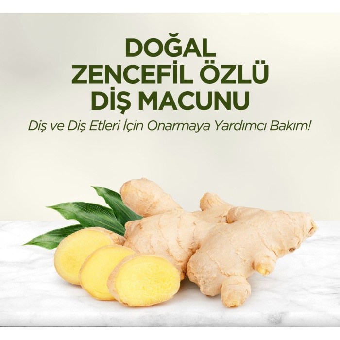 yüp Sabri Tuncer Doğal Zencefil Özlü Diş Macunu 90 ml