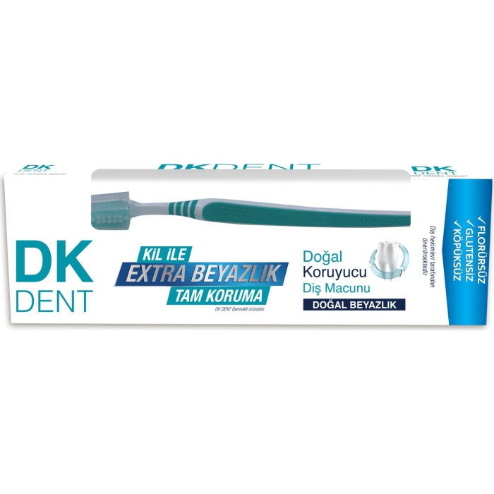 Dermokil Dk Dent Klasik Diş Macunu 75 ml ve Fırçası