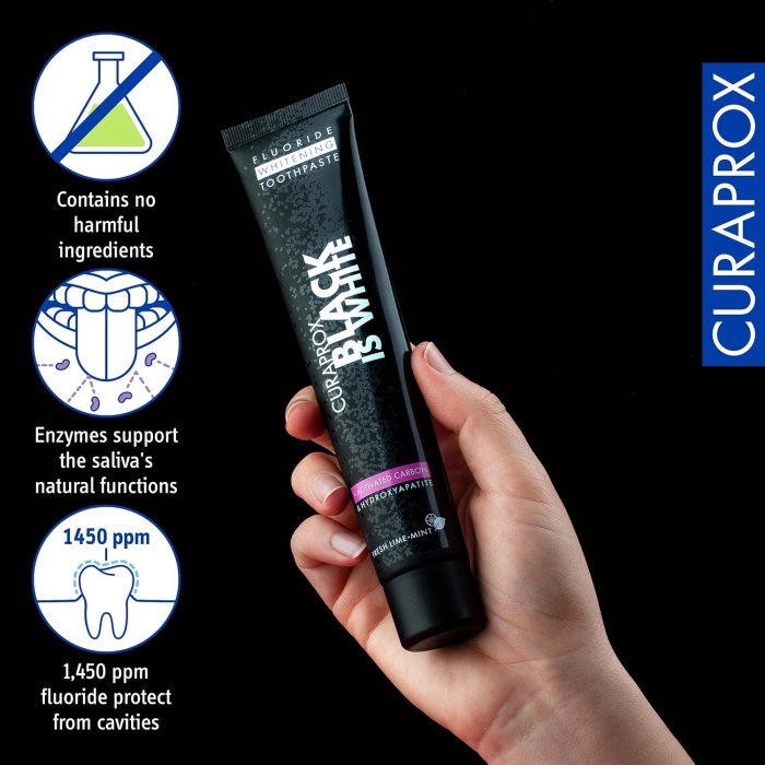 Curaprox Black in White Diş Macunu 90 Ml