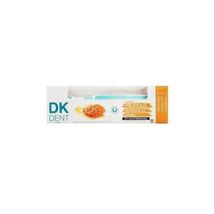 Dermokil Dk Dent Propolis Diş Macunu 75 ml + Diş Fırçası HEDİYE