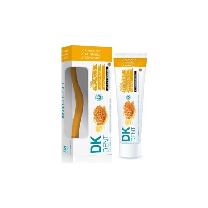 Dermokil Dk Dent Propolis Diş Macunu 75 ml + Diş Fırçası HEDİYE