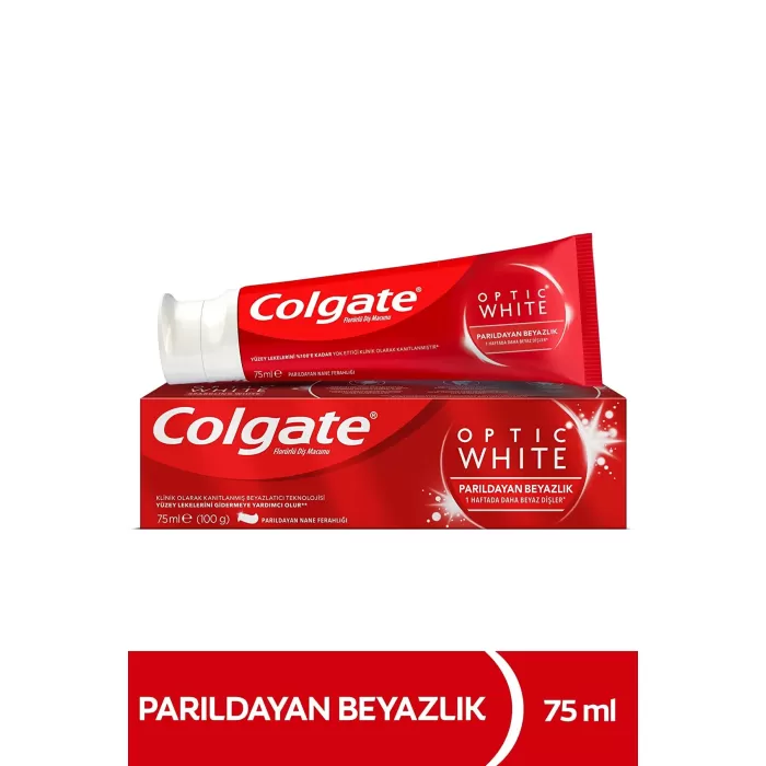 Colgate Optic White Parıldayan Beyazlık Diş Macunu 75 ml