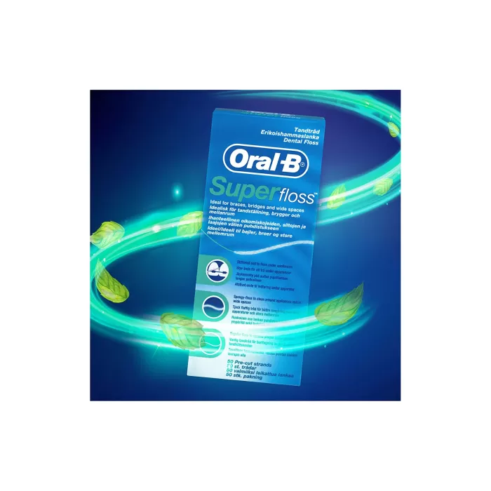 Oral-B Super Floss Diş İpi