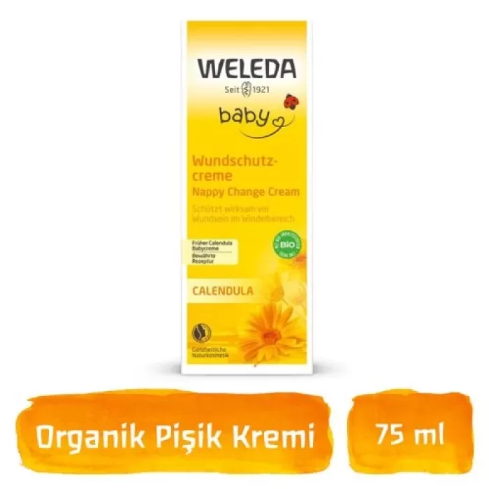 Weleda Calendula (Aynısefa Özlü) Bez Bölgesi Bakım Kremi 75 ml