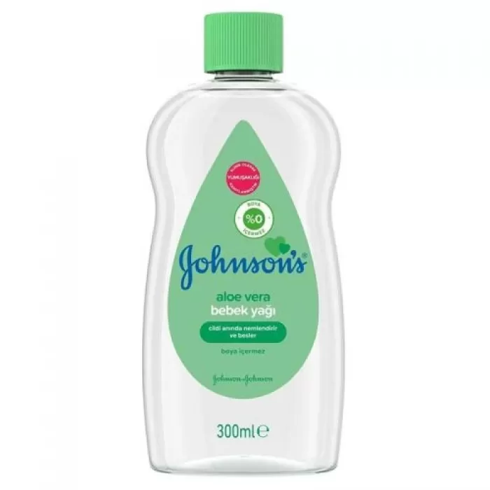 Johnsons Baby Aloe Vera Bebek Yağı 300 ml