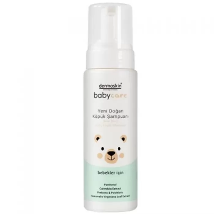 Dermoskin BabyCare Yeni Doğan Köpük Şampuanı 200 ml