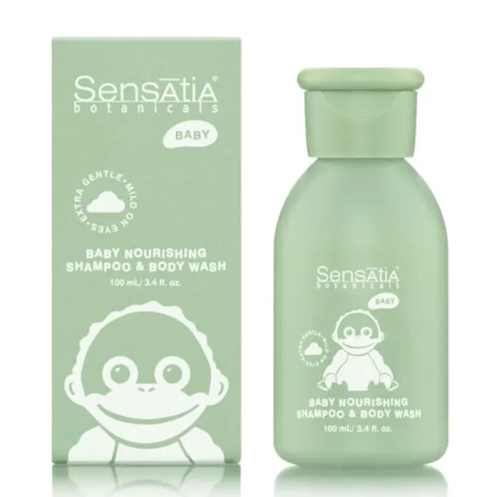 Sensatia Botanicals Besleyici Bebek Şampuanı Vücut Temizleyici 100 ml