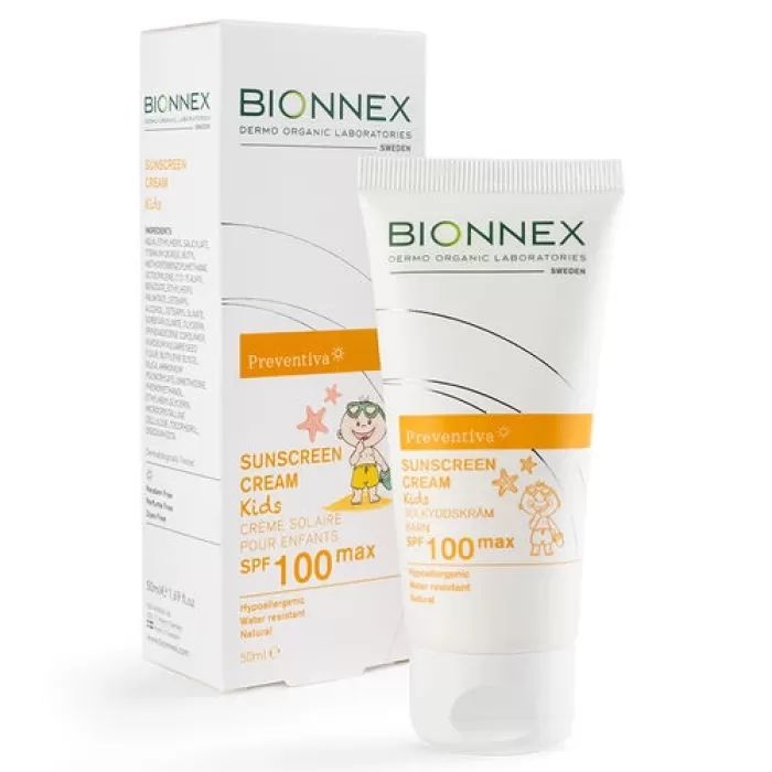 Bionnex Preventiva Çocuk Güneş Kremi Max Spf100 50ml