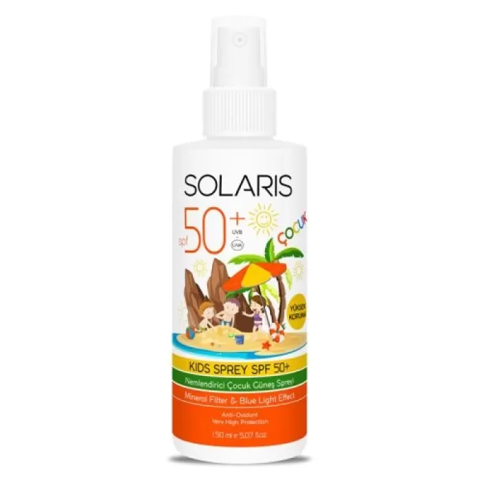 Solaris Çocuk Mineral Filtreli Spf50+ Güneş Kremi 150 ml