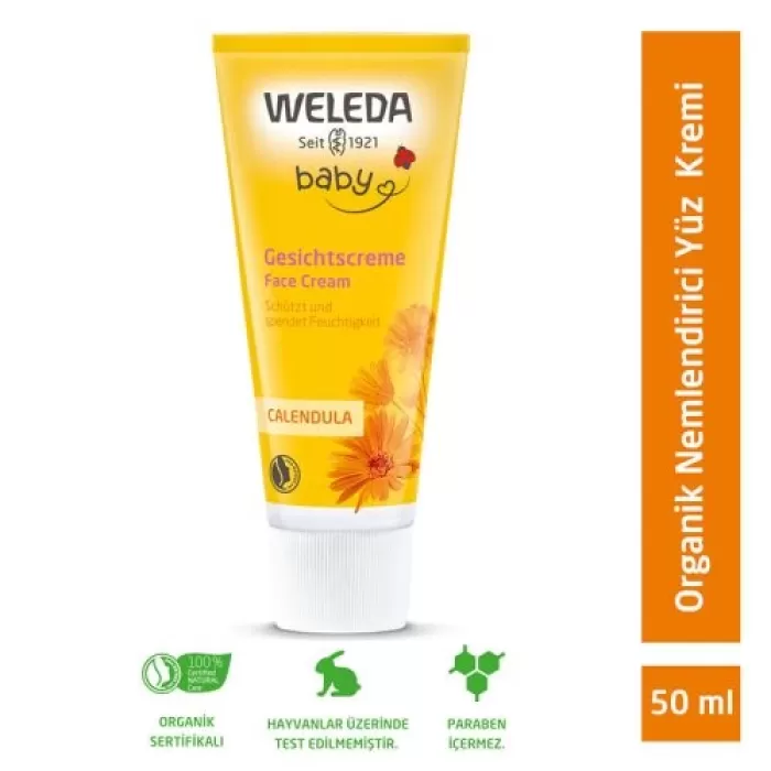 Weleda Calendula Organik Yüz Kremi 50 ml