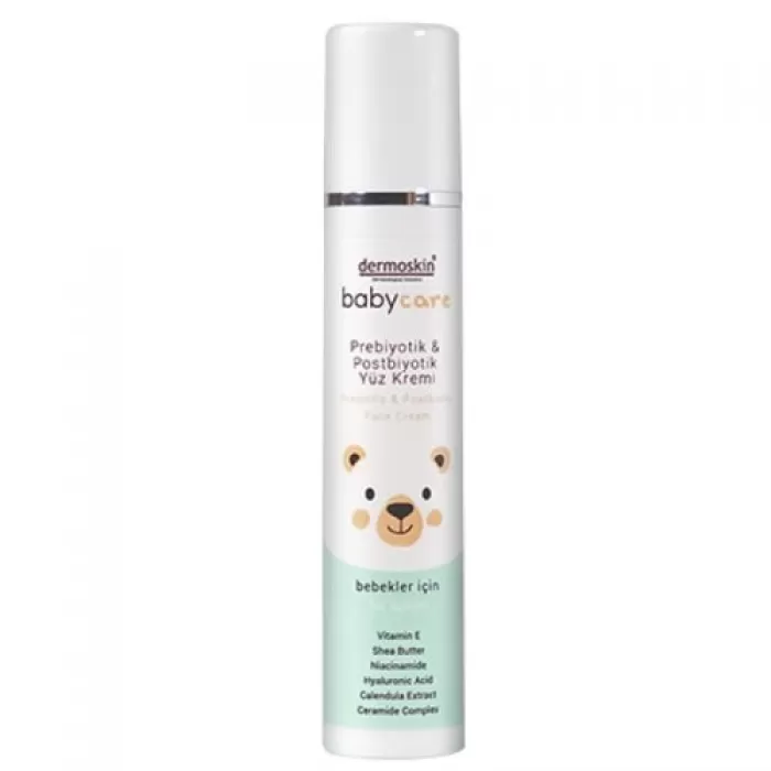 Dermoskin BabyCare Prebiyotik ve Postbiyotik Yüz Kremi 50 ml