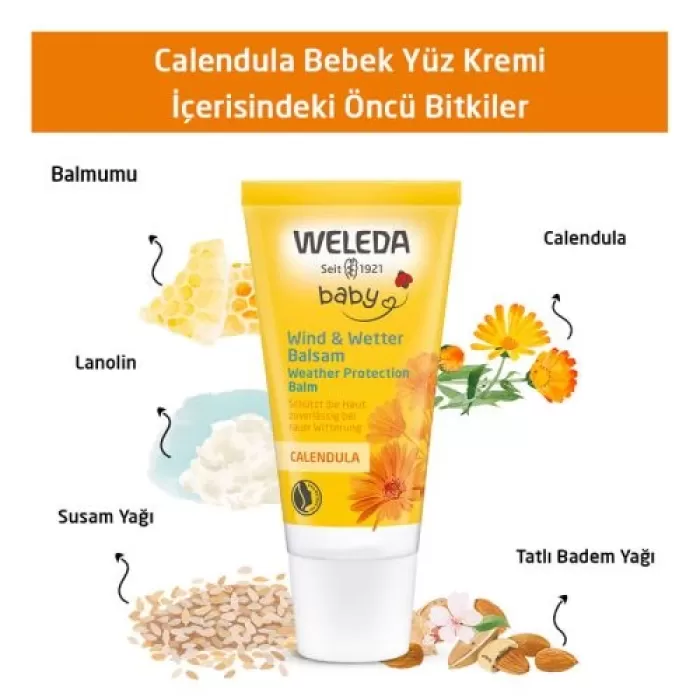 Weleda Calendula Organik Yüz Kremi 30ml