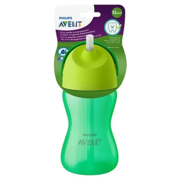 Avent Pipetli Bardak 12+ Ay 300 ml - Yeşil