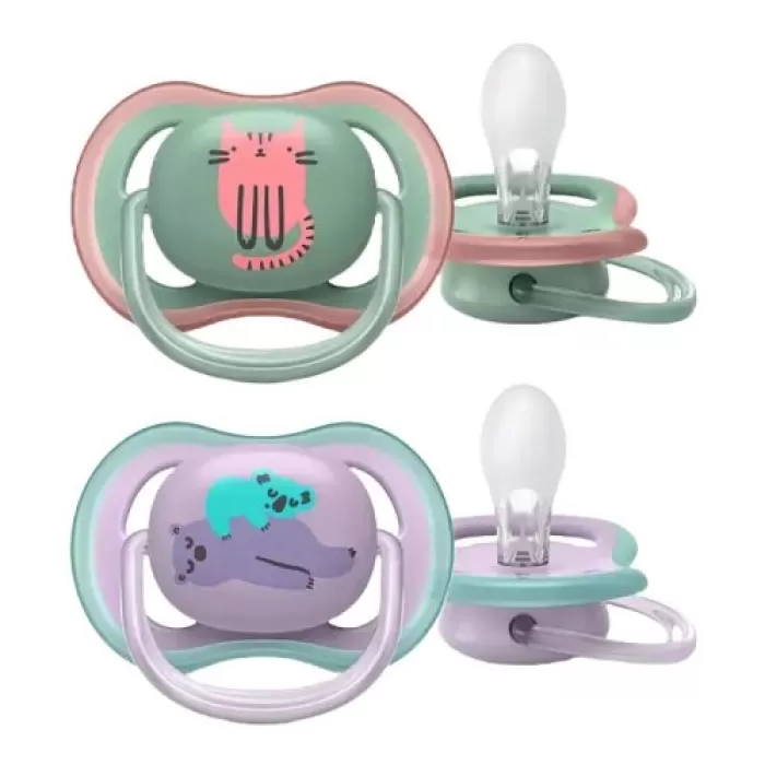 Avent Ultra Air Emzik 6-18 Ay 2li - Pembe