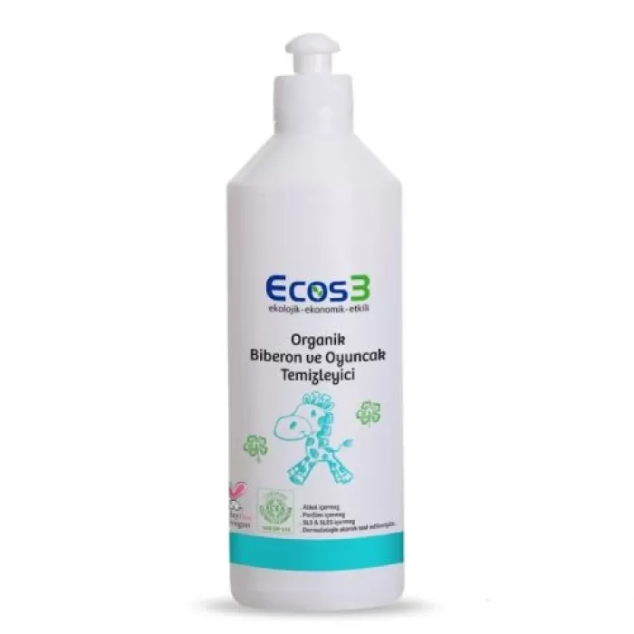 Ecos3 Organik Biberon ve Oyuncak Temizleyici 500ml