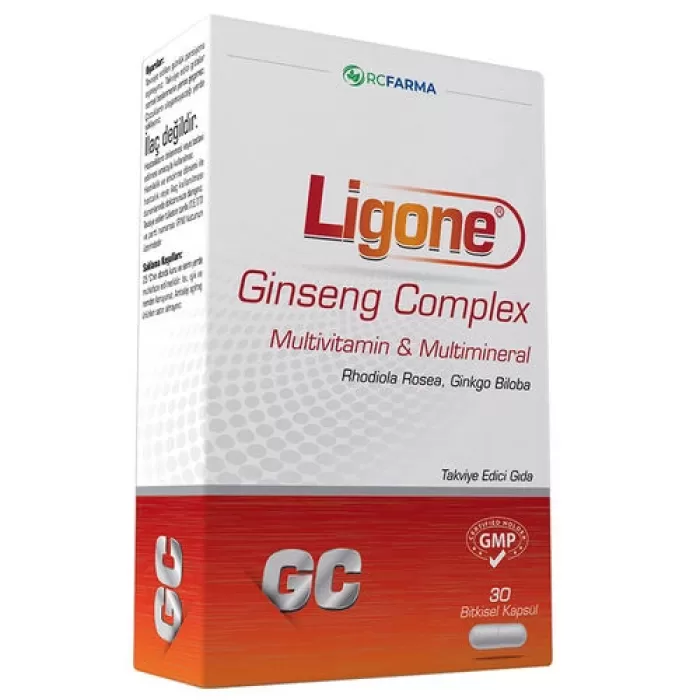 Ligone Ginseng Complex 30 Bitkisel Kapsül