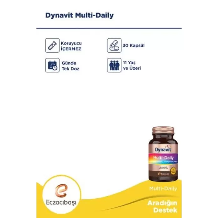 Eczacıbaşı Dynavit Multi Daily 30 Kapsül