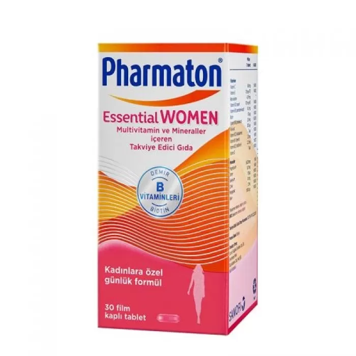 Pharmaton Essential Women Takviye Edici Gıda 30 Tablet