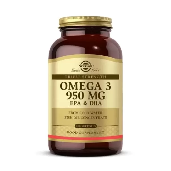 Solgar Omega 3 950 mg 100 Yumuşak Jelatinli Kapsül