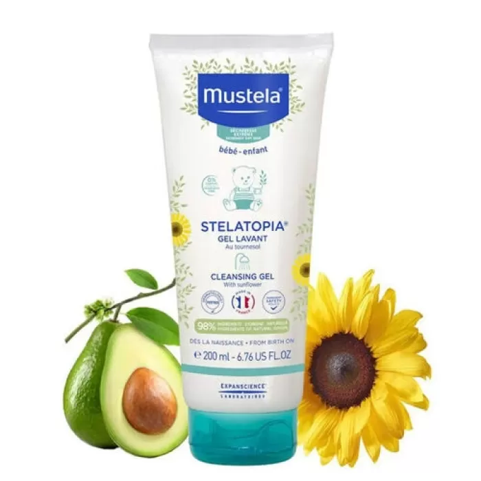 Mustela Stelatopia Cleansing GEL 200 ml