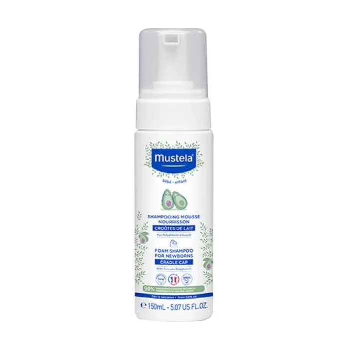 Mustela Yenidoğan Köpük Şampuanı 150 ml