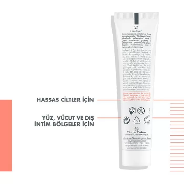 Avene Cicalfate Bariyer Onarıcı Krem 40 ml