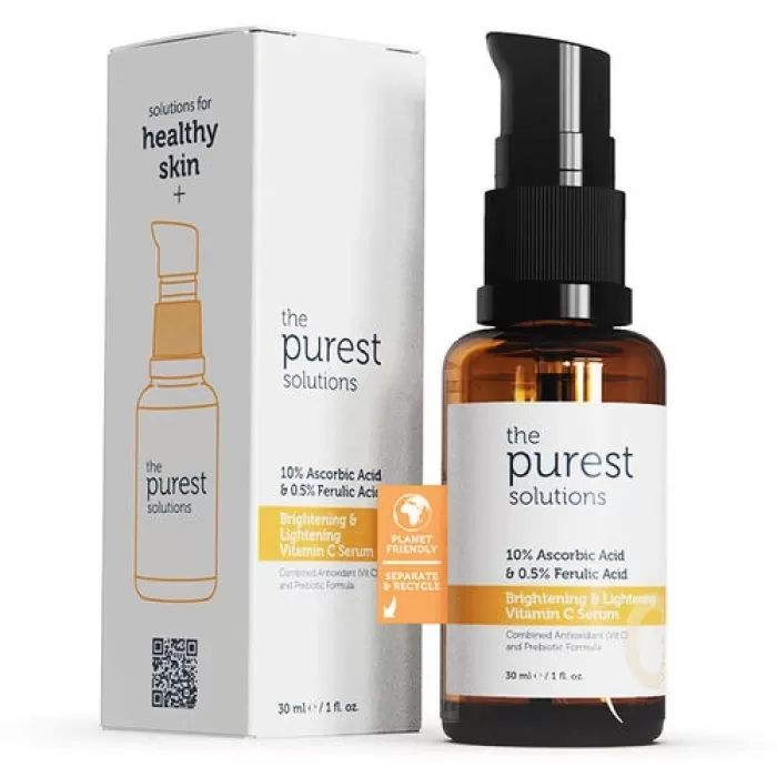 The Purest Solutions Brightening + Lightening Vitamin C Serum 30 ml