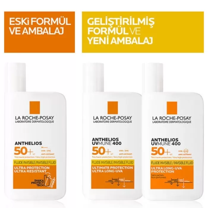 La Roche Posay Anthelios UVmune Fluid Güneş Kremi SPF50+ 50 ml