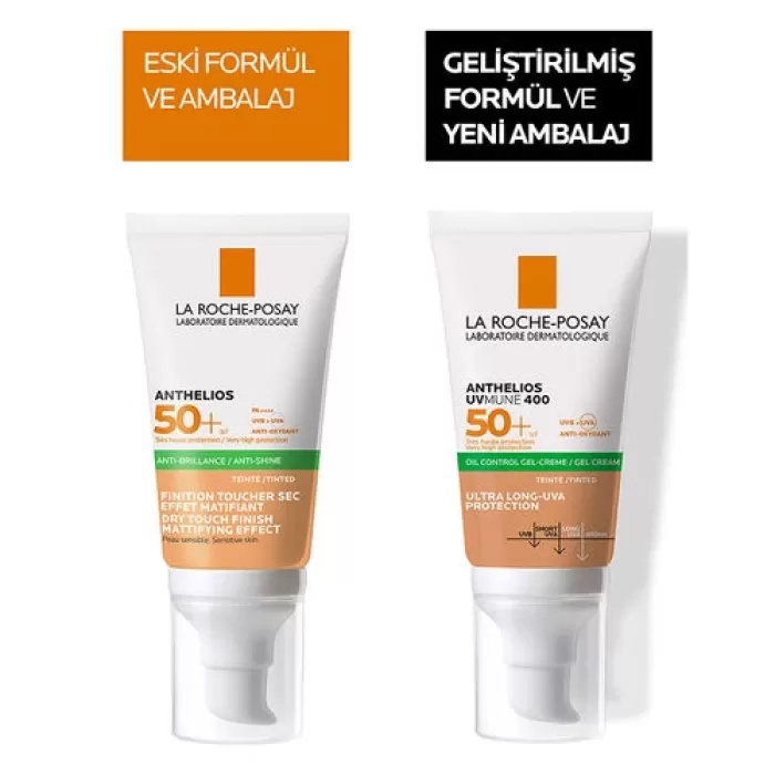 La Roche Posay Anthelios XL SPF 50 Renkli Güneş Jel Krem 50 ml