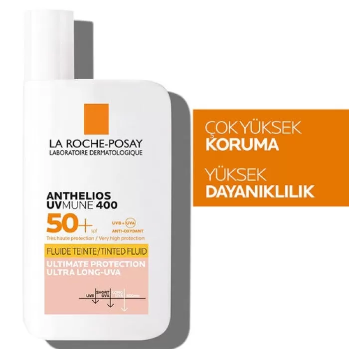 La Roche Posay Anthelios UVmune Fluid Güneş Kremi SPF50+ 50 ml - Renkli