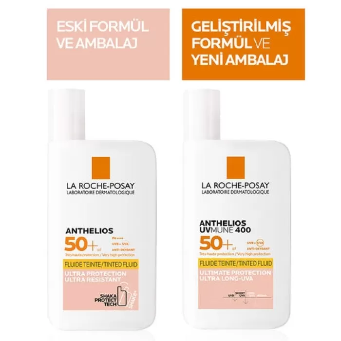 La Roche Posay Anthelios UVmune Fluid Güneş Kremi SPF50+ 50 ml - Renkli