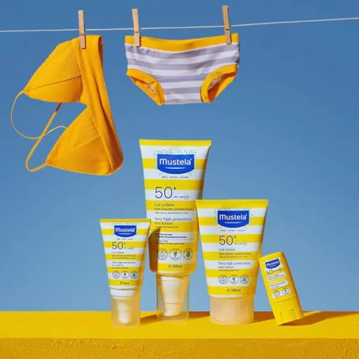 Mustela SPF 50+ Çok Yüksek Koruma Faktörlü Güneş Losyonu 40 ml